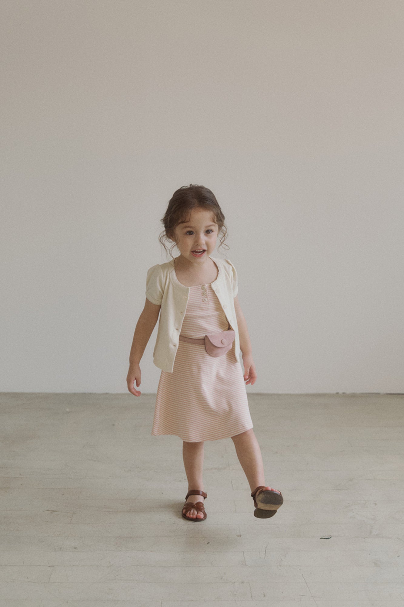INNE ETE DRESS (pink stripe)
