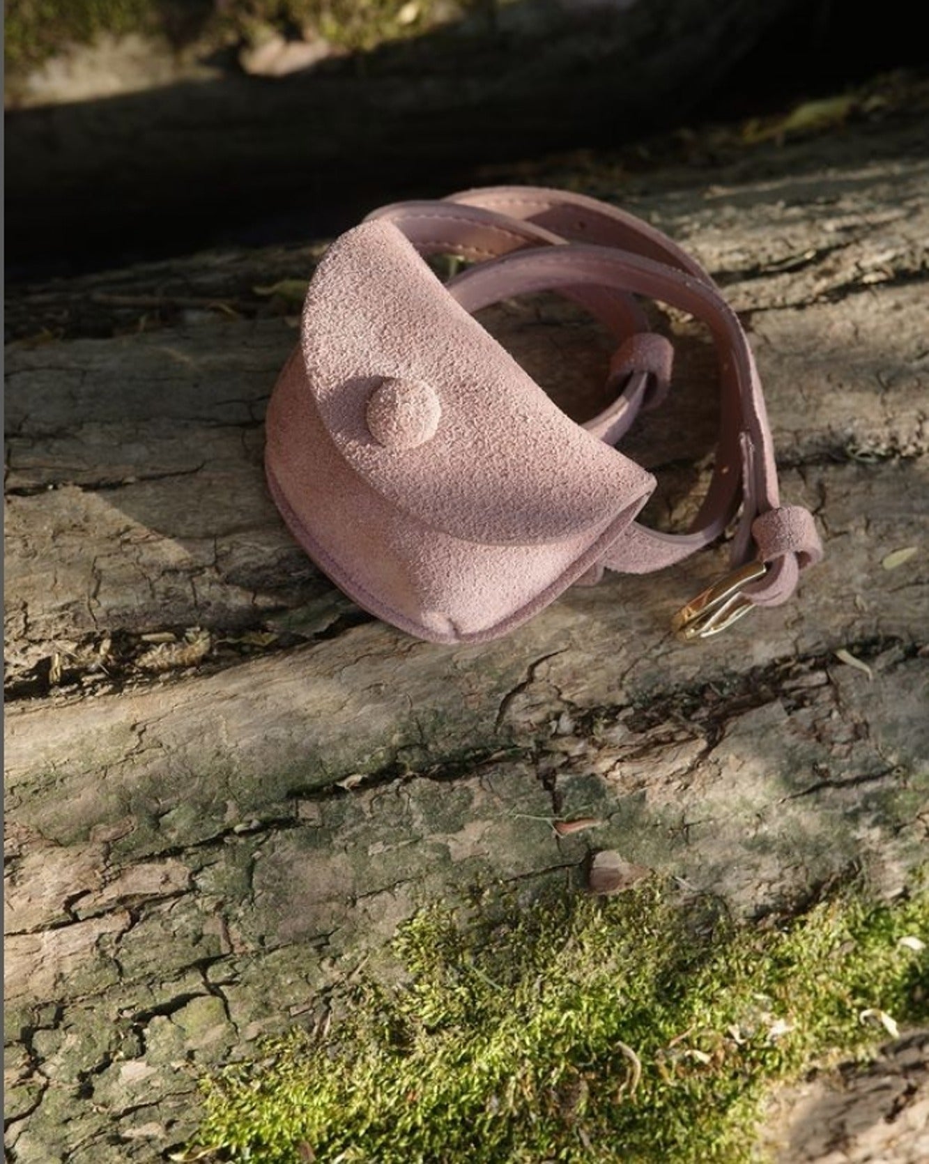 ECRIN SUEDE COIN BAG _LIGHT PINK