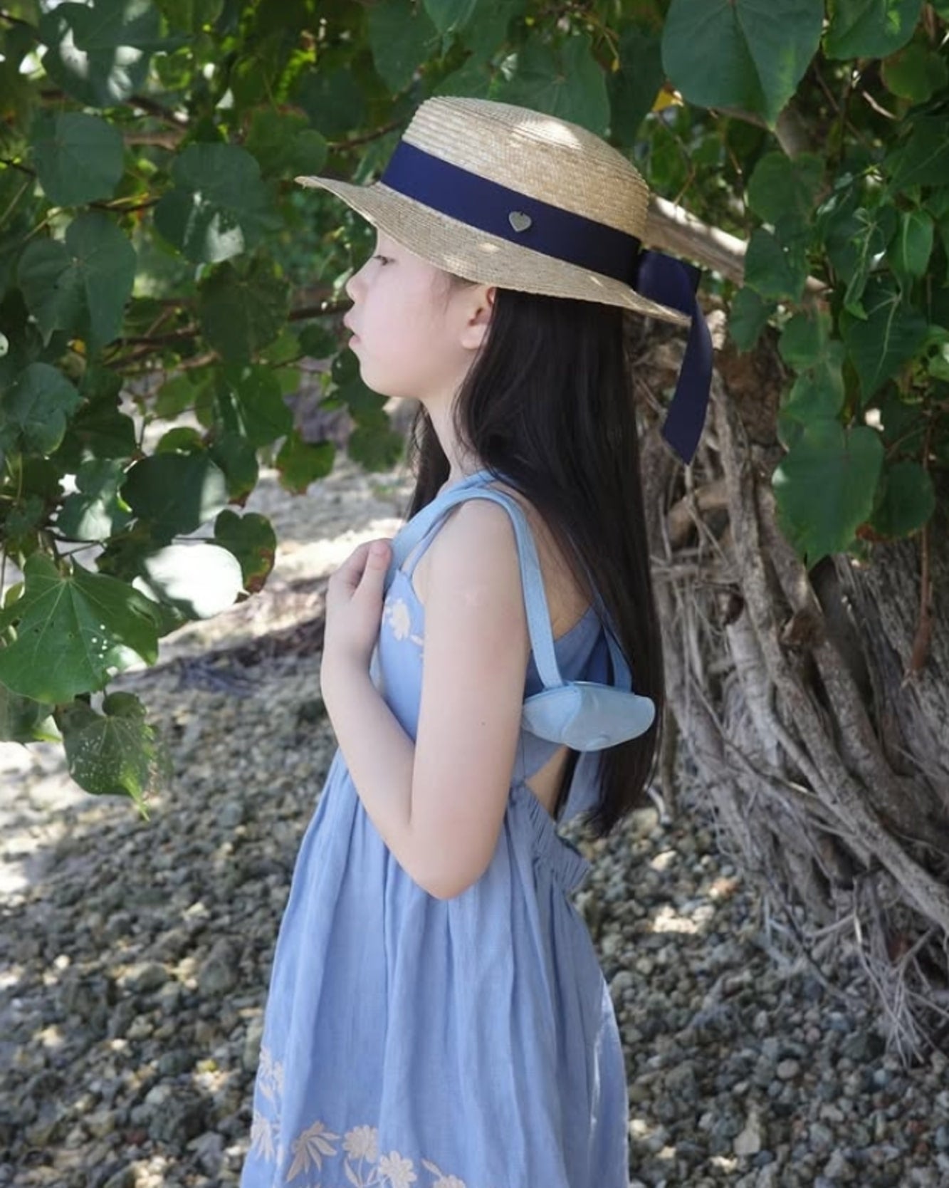 ECRIN SUEDE COIN BAG _BLUE BELL