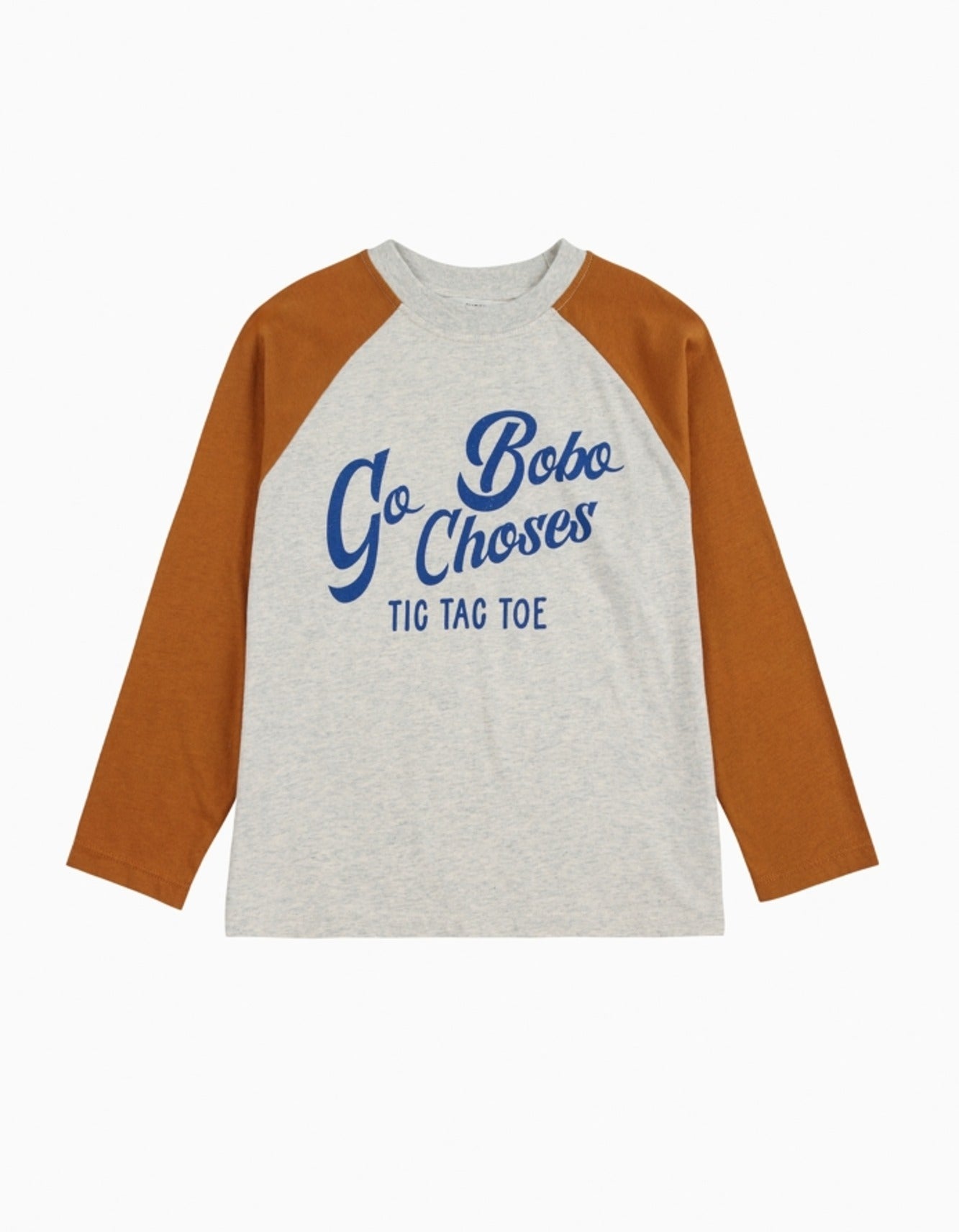 BOBO CHOSES Go Bobo Ranglan Sleeves T-shirt