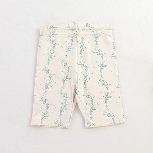 Iver & Isla Pima Bike Short in Linen Trellis
