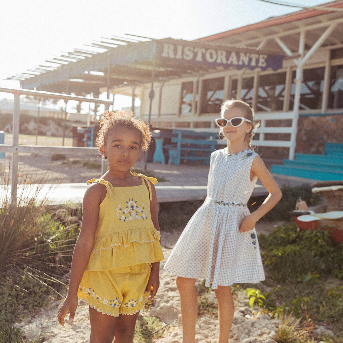 Lali Summer Blossom Set in Misted Yellow