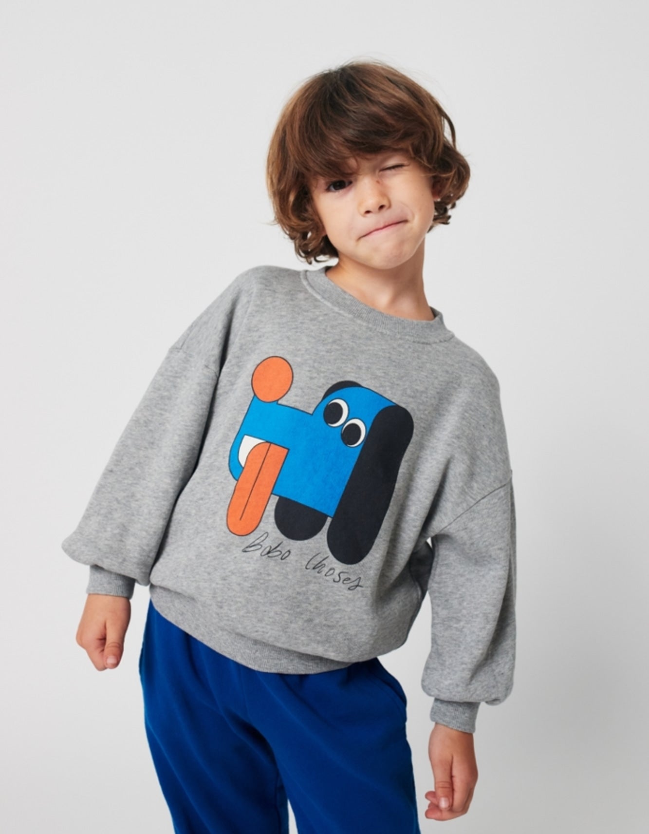 BOBO CHOSES Doggy Mate Sweatshirt